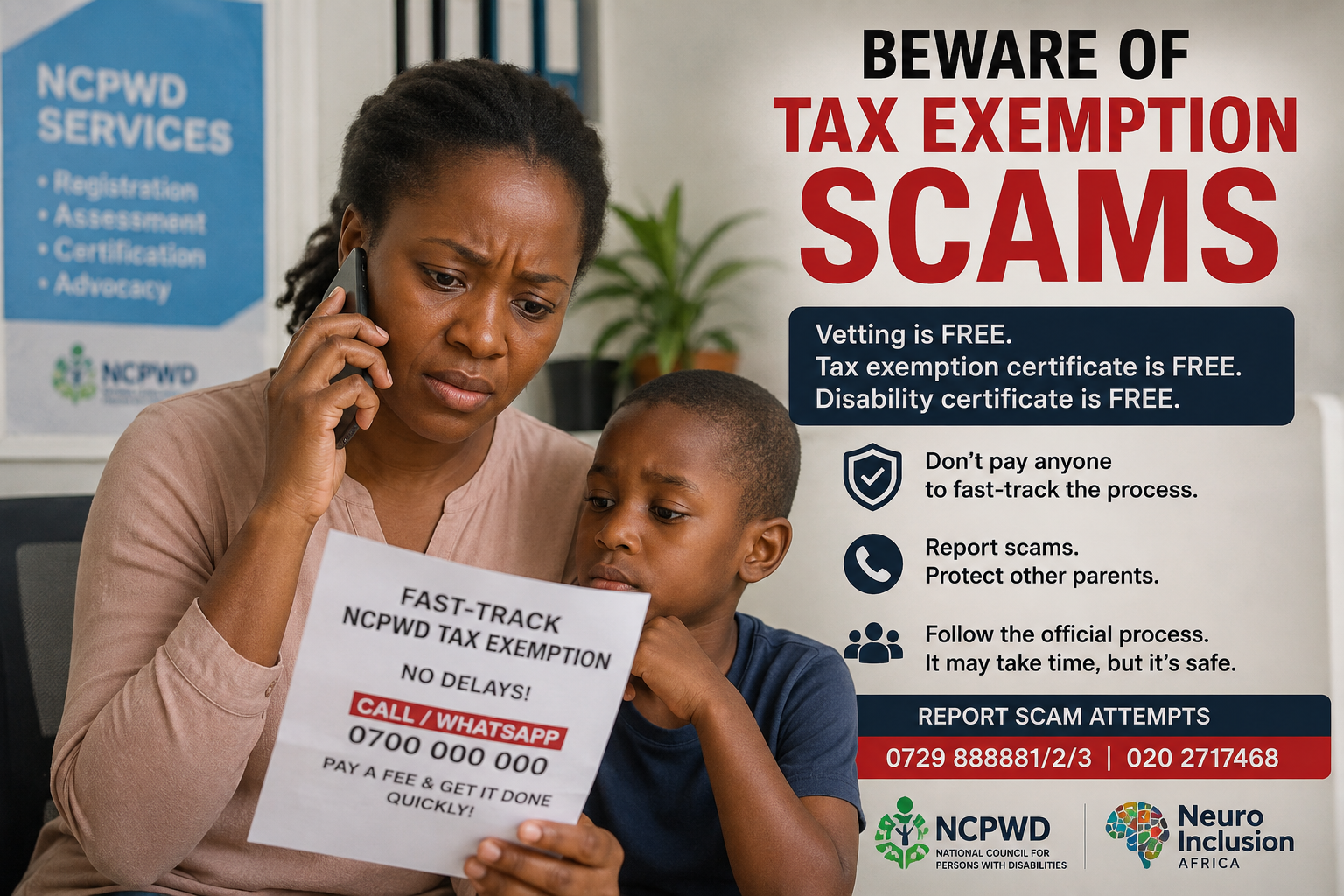 ncpwd scams